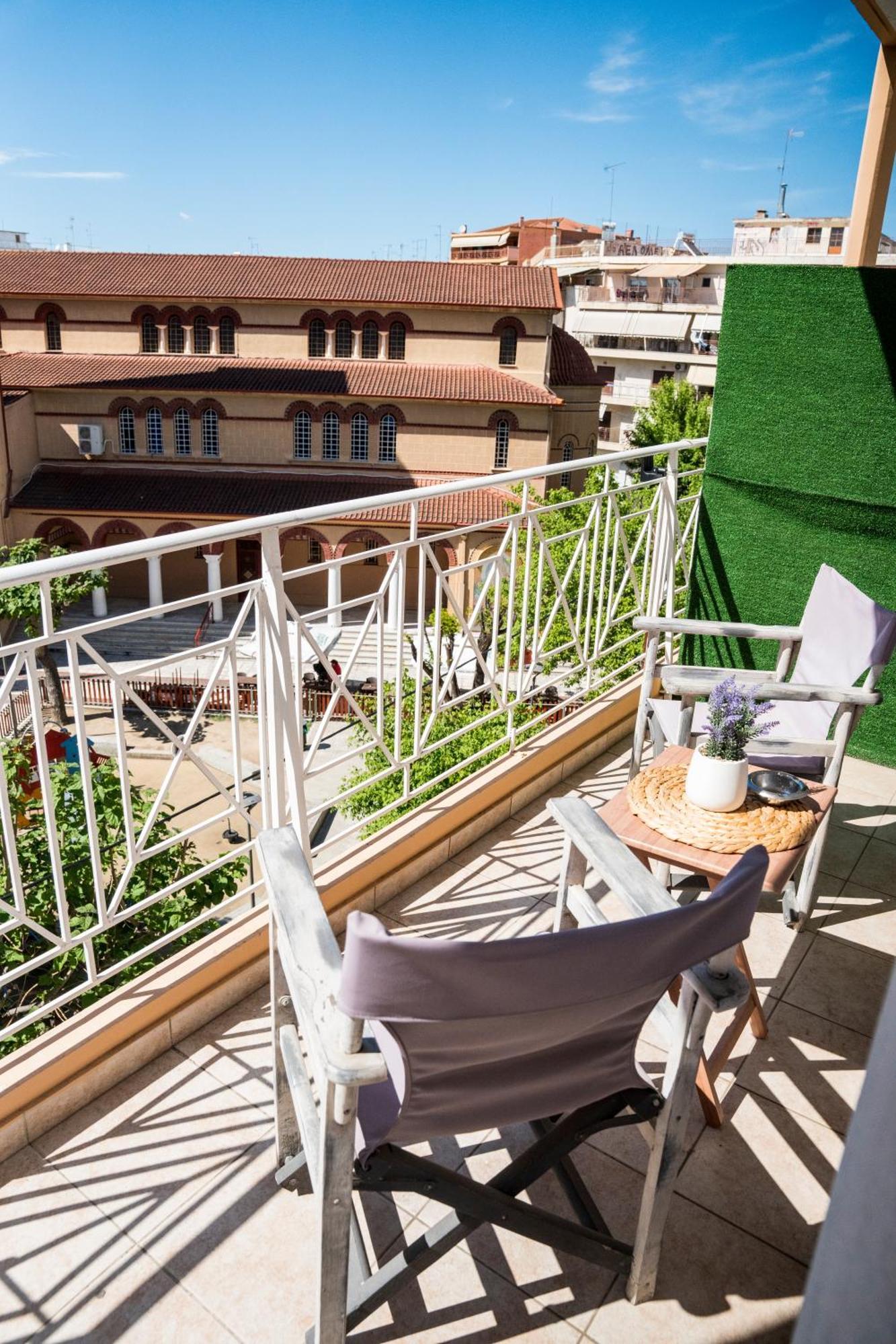 Gk Suites-Constantin View , Auto Check-In 24H Lárisa Eksteriør bilde
